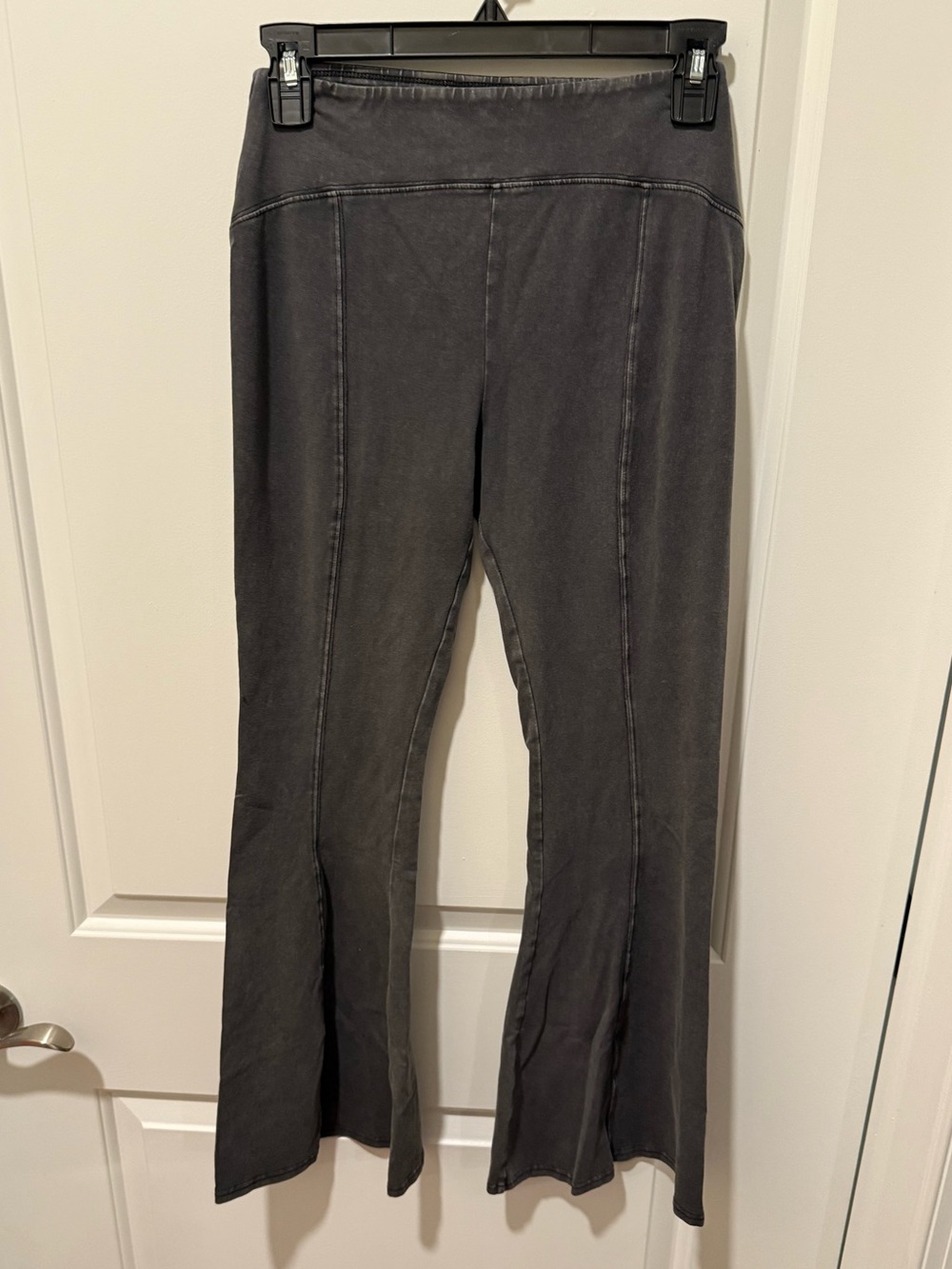 Urban Outfitters Charcoal Gray Boot-Cut Flare Pants